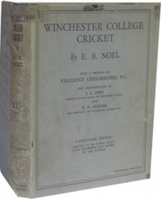 WINCHESTER COLLEGE CRICKET