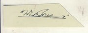 BILL BOWES CRICKET AUTOGRAPH