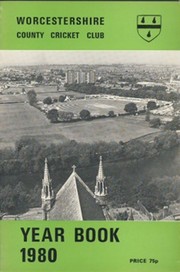 WORCESTERSHIRE COUNTY CRICKET CLUB YEAR BOOK 1980