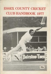 ESSEX COUNTY CRICKET CLUB ANNUAL 1977