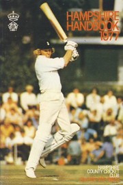 HAMPSHIRE COUNTY CRICKET CLUB ILLUSTRATED HANDBOOK 1977
