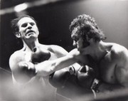 CHRIS FINNEGAN V JAN LUBBERS 1972 BOXING PHOTOGRAPH