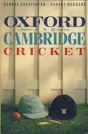 OXFORD AND CAMBRIDGE CRICKET