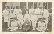 EAST KENT XI 1907 cricket postcard