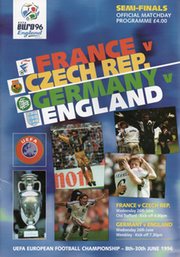 FRANCE V CZECH REPUBLIC & GERMANY V ENGLAND 1996 (EURO 96 SEMI FINALS)