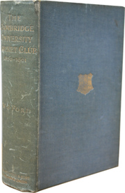 A HISTORY OF THE CAMBRIDGE UNIVERSITY CRICKET CLUB 1820-1901