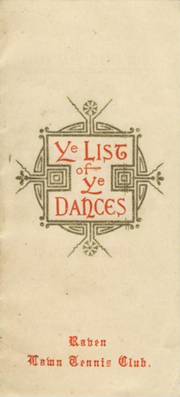 RAVEN LAWN TENNIS CLUB 1904