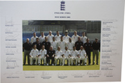 ENGLAND (TOUR TO INDIA) 2001 SIGNED CRICKET PHOTOGRAPH
