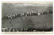 INTERNATIONAL GOLF MATCH AT ST ANDREWS 1905 GOLF POSTCARD