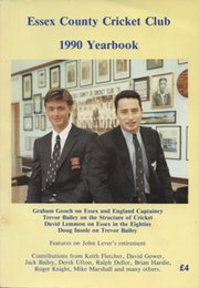 ESSEX COUNTY CRICKET CLUB ANNUAL 1990