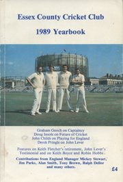 ESSEX COUNTY CRICKET CLUB ANNUAL 1989