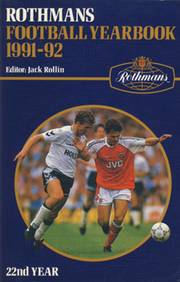ROTHMANS FOOTBALL YEARBOOK 1991-92