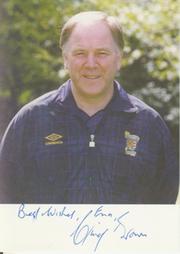 CRAIG BROWN FOOTBALL AUTOGRAPH