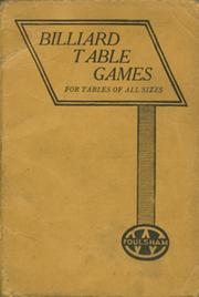 BILLIARD TABLE GAMES FOR TABLES OF ALL SIZES