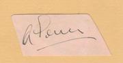 ALF GOVER (SURREY & ENGLAND) CRICKET AUTOGRAPH