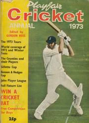 PLAYFAIR CRICKET ANNUAL 1973