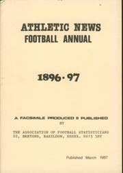 ATHLETIC NEWS FOOTBALL ANNUAL 1896-97 (FACSIMILE EDITION)