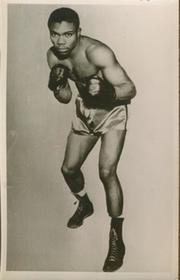 FREDDIE DAWSON BOXING POSTCARD