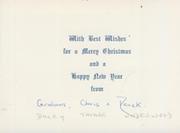 ENGLAND TOUR OF SRI LANKA 1981-82 CHRISTMAS CARD