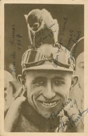 HEKTOR MARTIN (BELGIUM) SIGNED CYCLING POSTCARD