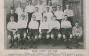 DERBY COUNTY 1908-09 TEAM POSTCARD