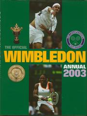 OFFICIAL WIMBLEDON ANNUAL 2003
