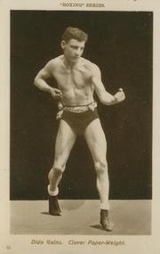 DIDO GAINS BOXING POSTCARD