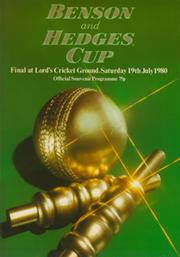 ESSEX V NORTHAMPTONSHIRE 1980 (LORD