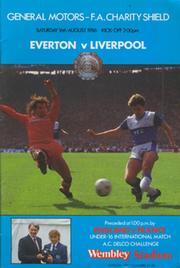 EVERTON V LIVERPOOL 1986 (CHARITY SHIELD) FOOTBALL PROGRAMME