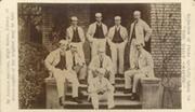 CAMBRIDGE UNIVERSITY BOAT RACE CREW 1893 (CABINET CARD) PHOTOGRAPH