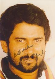 ARSHAD AYUB (INDIA) SIGNED PHOTOGRAPH