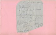 LIVERPOOL FOOTBALL CLUB AUTOGRAPHS 1946-47 (ALBUM PAGE)