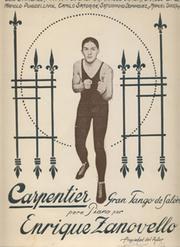 GEORGES CARPENTIER - SHEET MUSIC