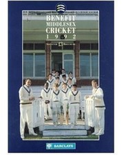 BENEFIT MIDDLESEX CRICKET 1992