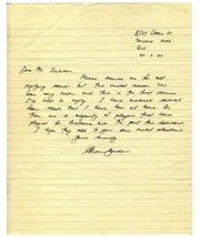 ALLAN BORDER  (NEW SOUTH WALES & AUSTRALIA) 1980 CRICKET LETTER