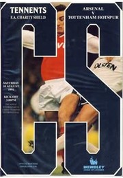 ARSENAL V TOTTENHAM HOTSPUR 1991 (CHARITY SHIELD) FOOTBALL PROGRAMME
