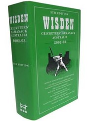 WISDEN CRICKETERS