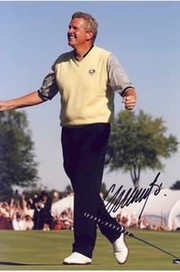 COLIN MONTGOMERIE SIGNED GOLF PHOTOGRAPH