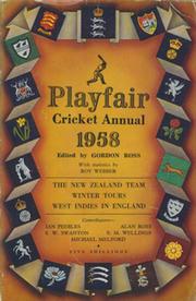 PLAYFAIR CRICKET ANNUAL 1958