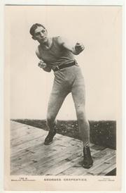 GEORGES CARPENTIER (FRANCE) BOXING POSTCARD