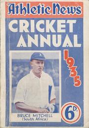 ATHLETIC NEWS CRICKET ANNUAL 1935