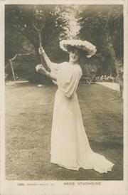 MARIE STUDHOLME 1904 TENNIS POSTCARD