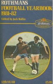 ROTHMANS FOOTBALL YEARBOOK 1981-82