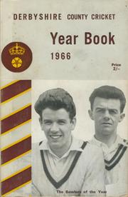 DERBYSHIRE COUNTY CRICKET YEAR BOOK 1966