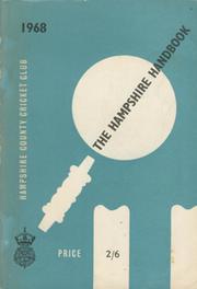 HAMPSHIRE COUNTY CRICKET CLUB ILLUSTRATED HANDBOOK 1968