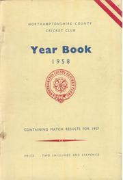 NORTHAMPTONSHIRE COUNTY CRICKET CLUB 1958 YEAR BOOK