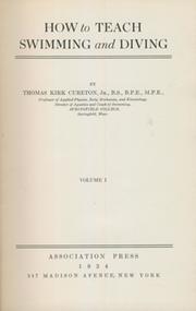 HOW TO TEACH SWIMMING AND DIVING