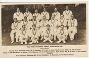ALL-INDIA CRICKET TEAM 1936 CRICKET POSTCARD