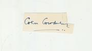 COLIN COWDREY (KENT AND ENGLAND) CRICKET AUTOGRAPH