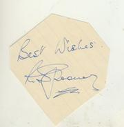 DICK SPOONER (WARWICKSHIRE, DURHAM & ENGLAND) CRICKET AUTOGRAPH